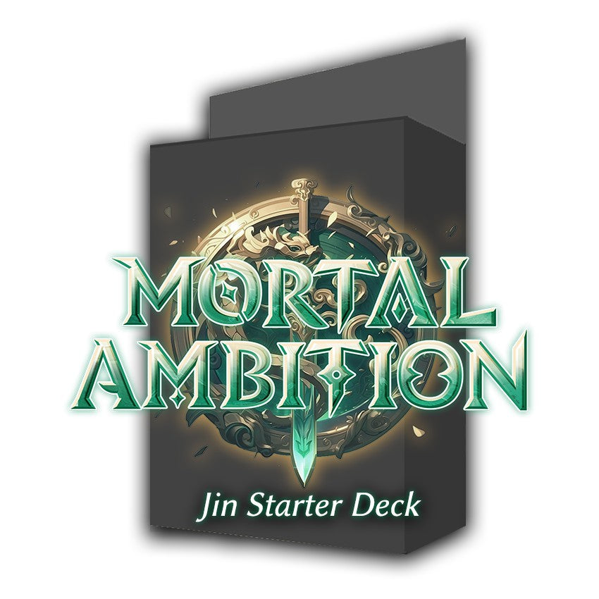 PREORDER Grand Archive TCG: Mortal Ambition - Starter Deck Display - Jin