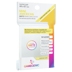 Gamegenic: Board Game Sleeves Display  Mini American: Matte