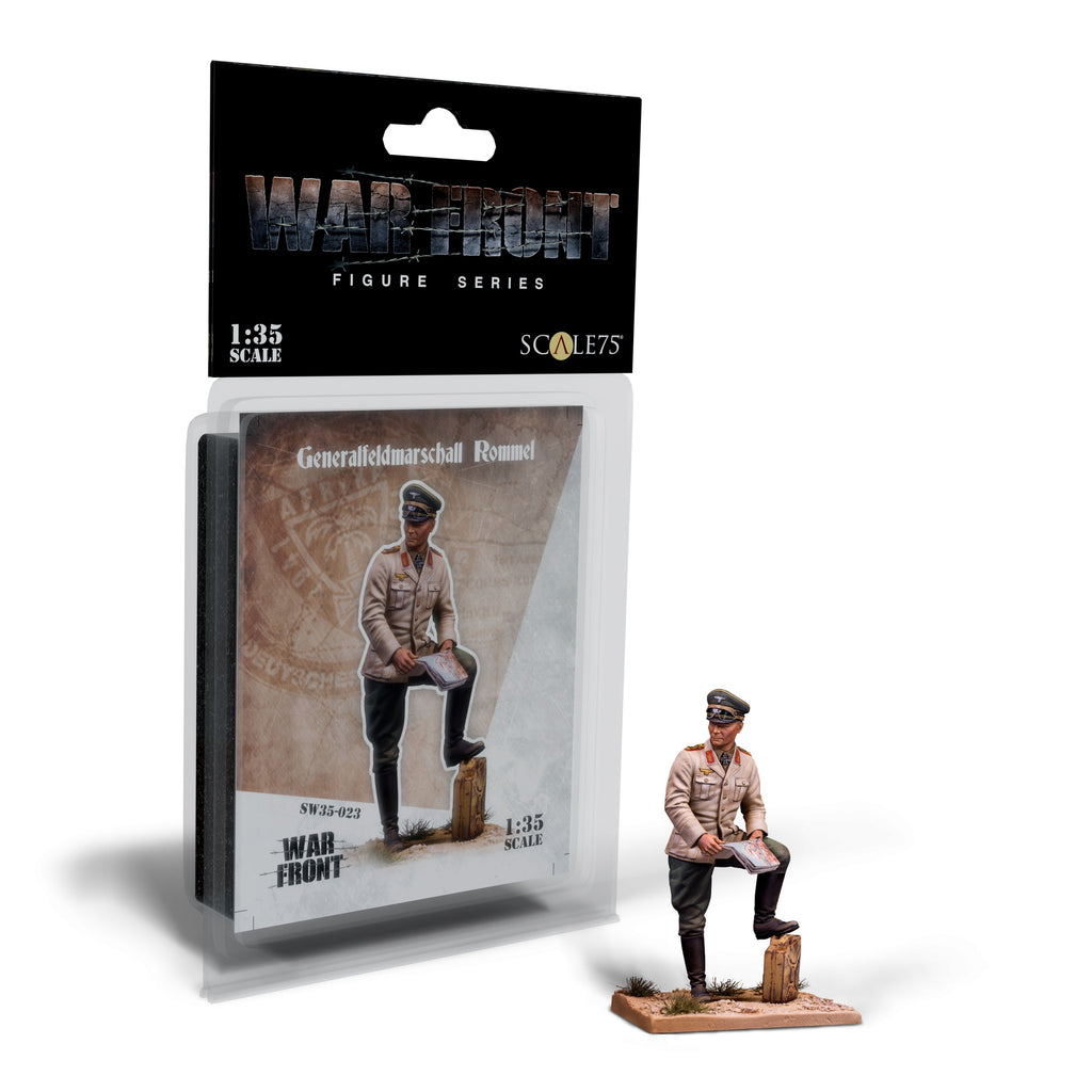 PREORDER Scale 75 - Figures - Warfront - Generalfeldmarshall Rommel  35mm