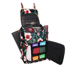 Enhance Designer Edition - Full Size Trading Card Storage Box Backpack - Tropical