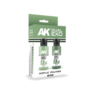 PREORDER AK Interactive - Ghost Green & Rebel Green Dual Exo Set