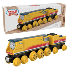 PREORDER Thomas and Friends - Wooden Railway - Rebecca Engine & Car (Large)