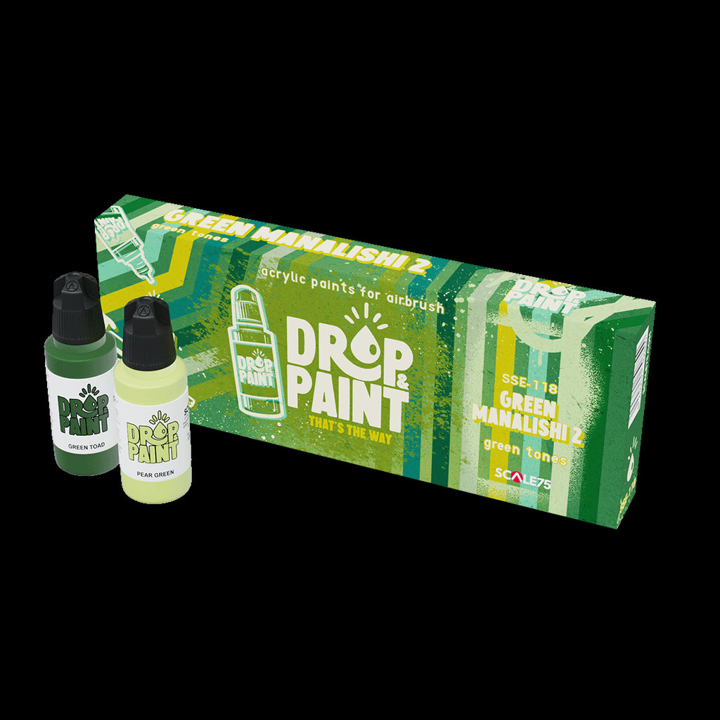 Scale 75 - Drop and Paints - Green Manalishi 2 Paint Set