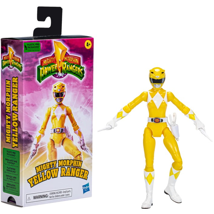 PREORDER Power Rangers - Mighty Morphin Power Rangers - Retro Yellow