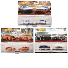 Hot Wheels - Premium 2 Pack Assortment (8)