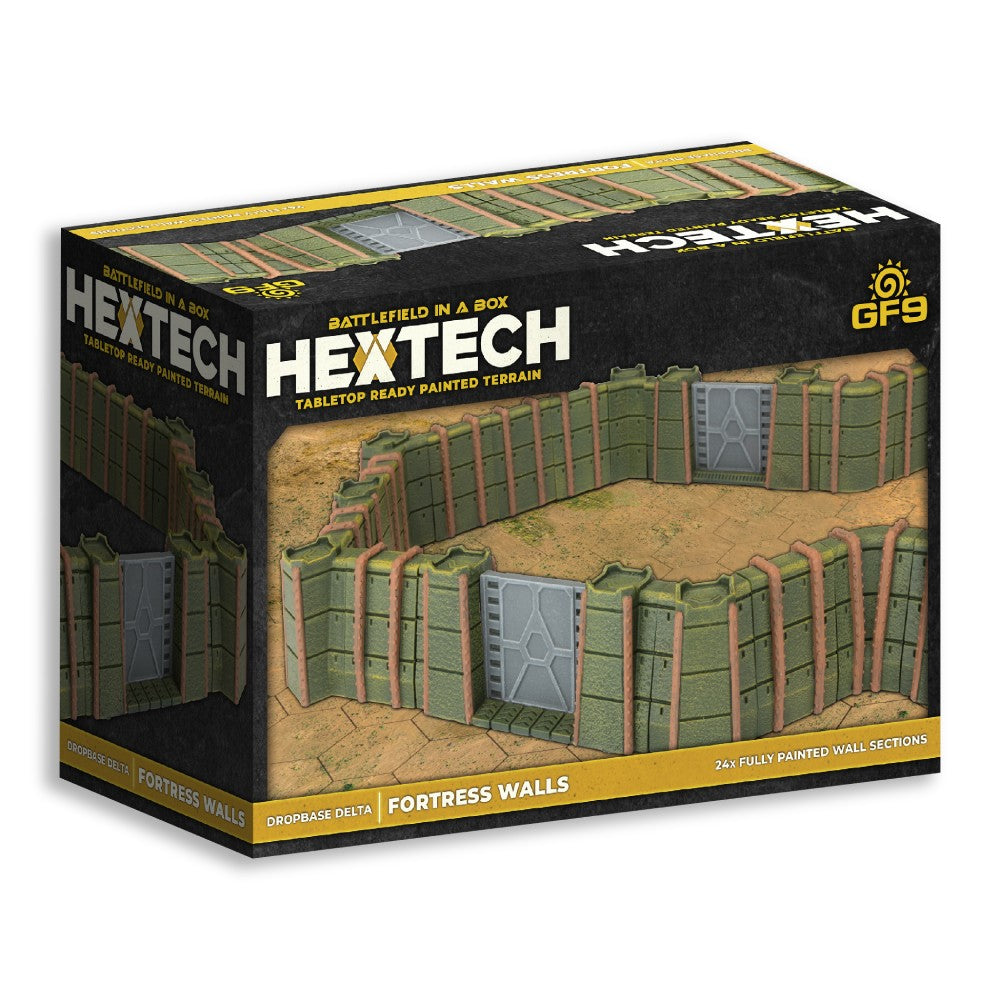 PREORDER Hextech Terrain: Dropbase Delta - Fortress Walls (26)