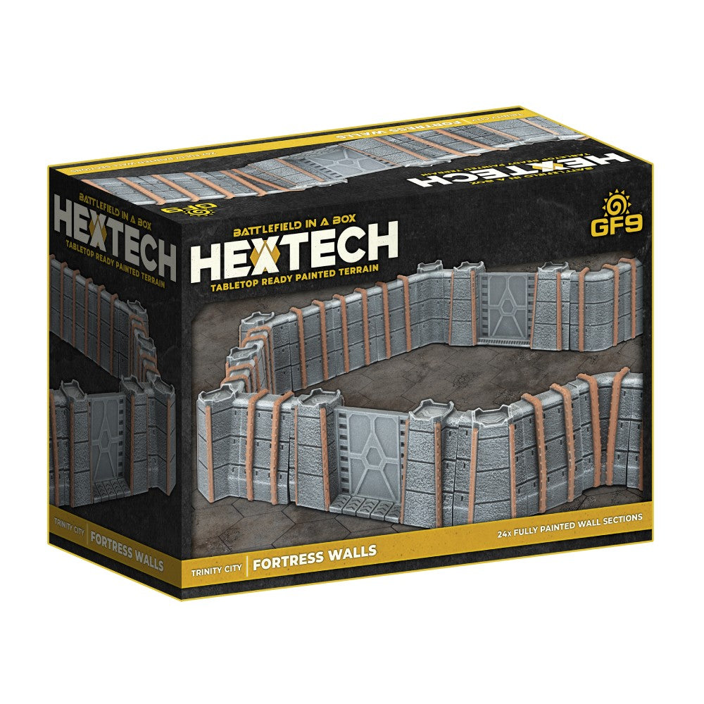Hextech Terrain: Trinity City  Fortress Walls