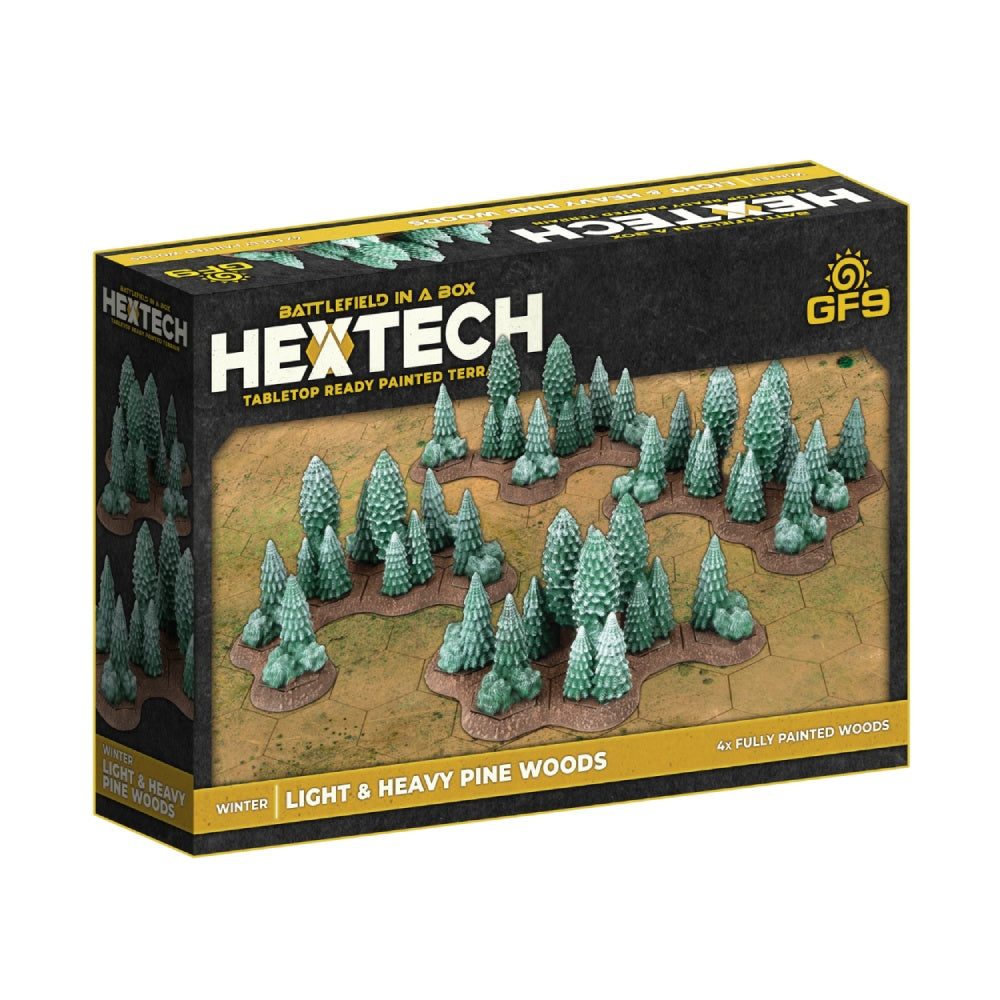 PREORDER Hextech Terrain: Light & Heavy Pine Woods  Winter