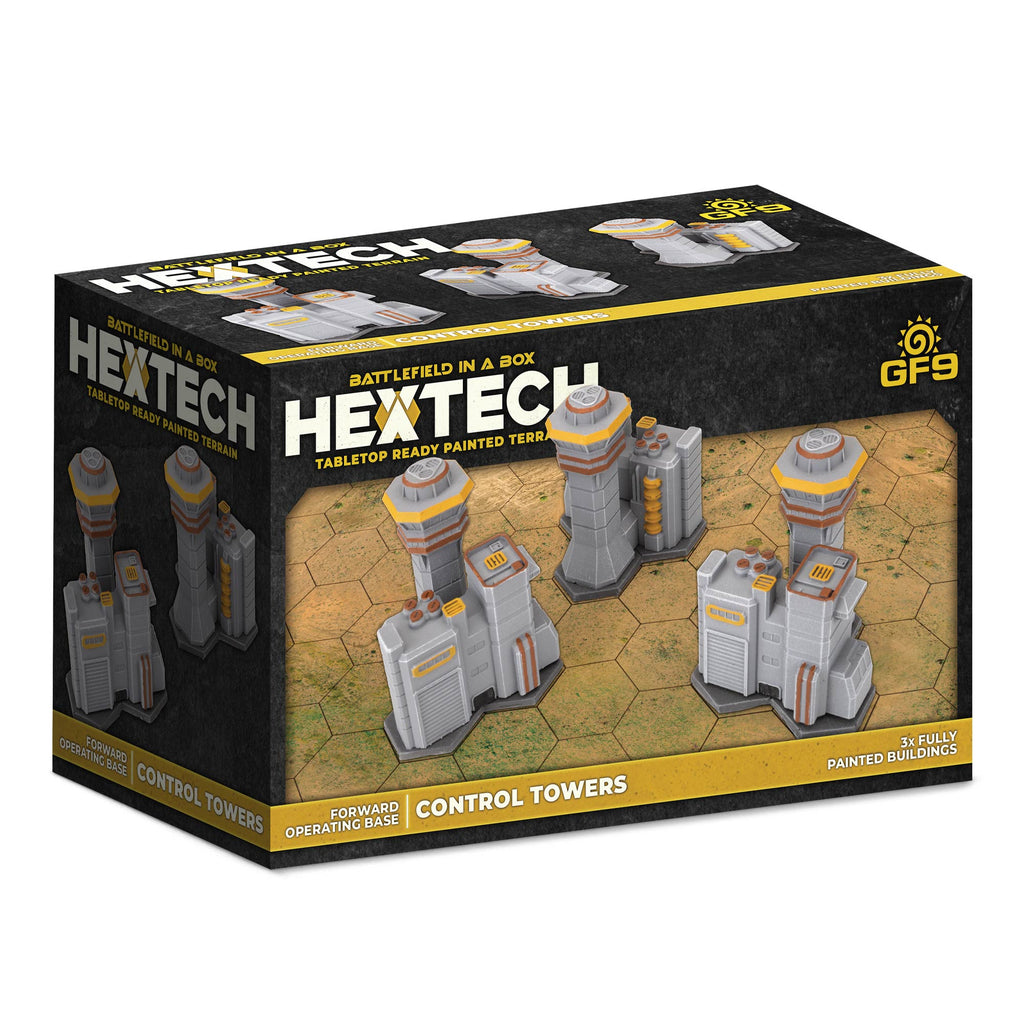PREORDER Hextech Terrain: Forward Operating Base: Control Towers
