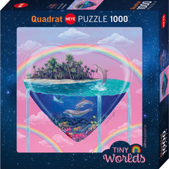 PREORDER Puzzle - Heye - Guzzetta; Tiny Worlds the Dolphins 1000Pc