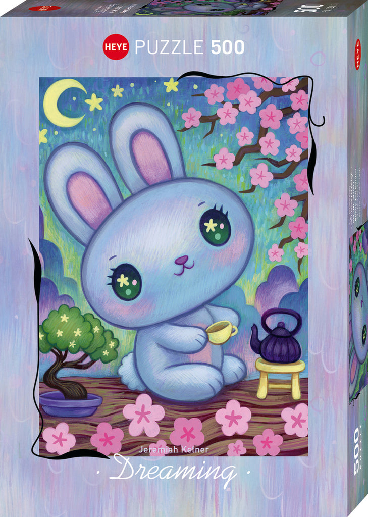 Puzzle - Heye - Ketner Dreaming Bunny Zen Garden 500pc