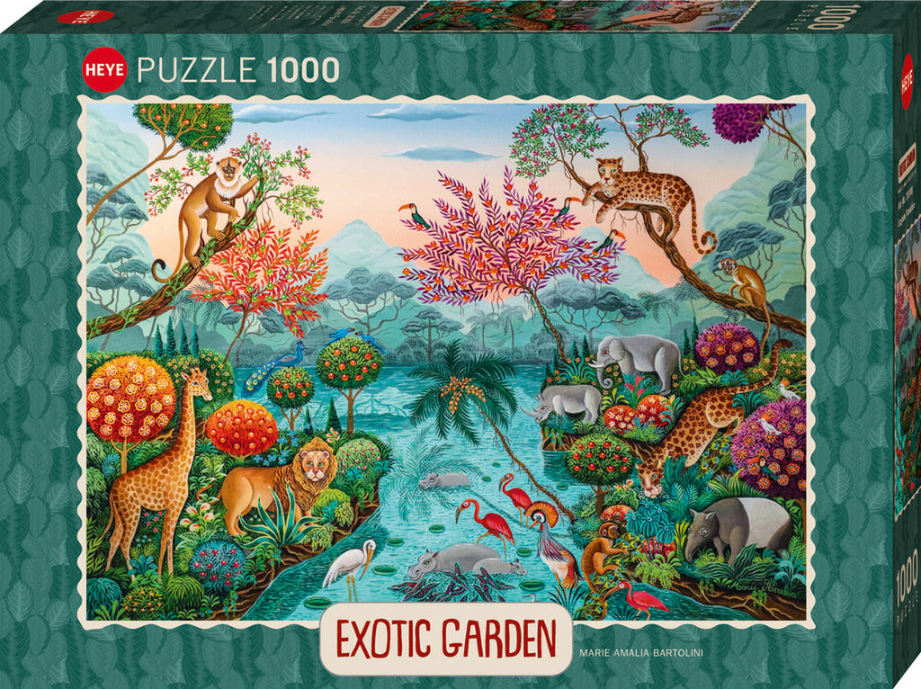 Puzzle - Heye - Bartolini; Exotic Garden Lagoon Paradise 1000pc