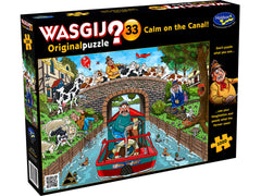 Puzzle - Holdson - Wasgij Original #33 - Calm On The Canal 1000pcs