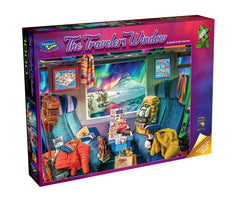 Puzzle - Holdson - The Travelers Window - Iceland Train Journey - 1000pc