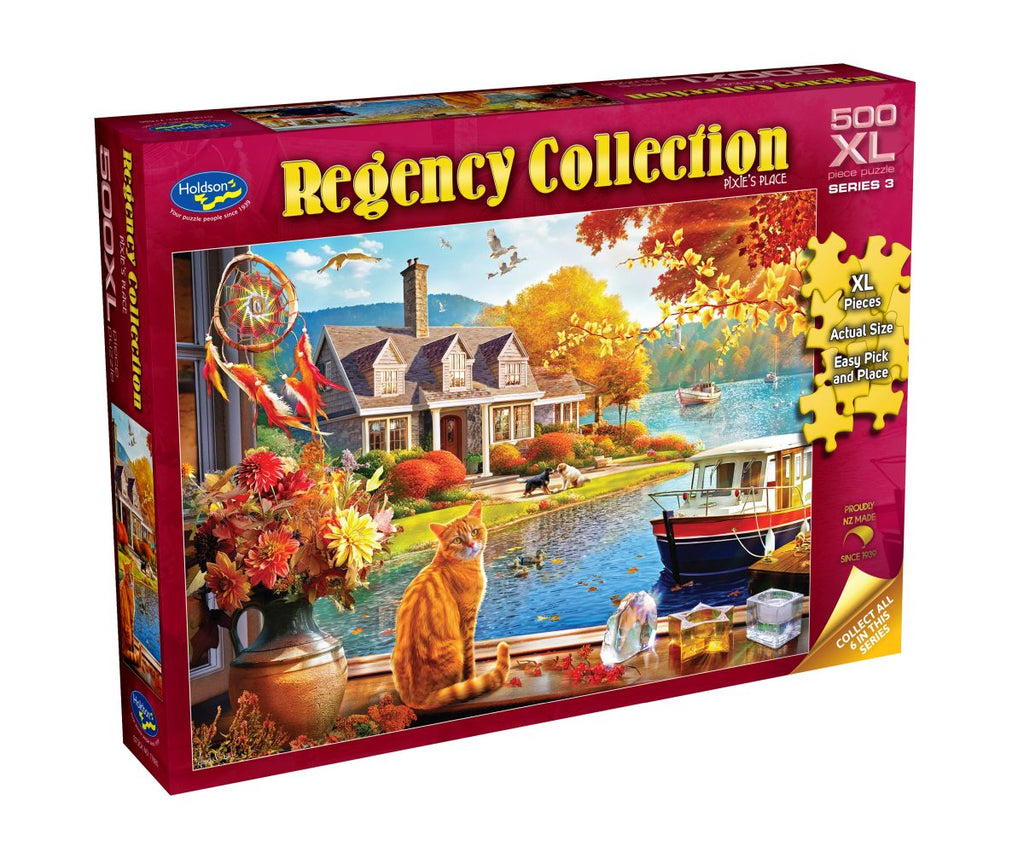 PREORDER Puzzle - Holdson - Regency Series 3 - Pixies Place - 500pc XL