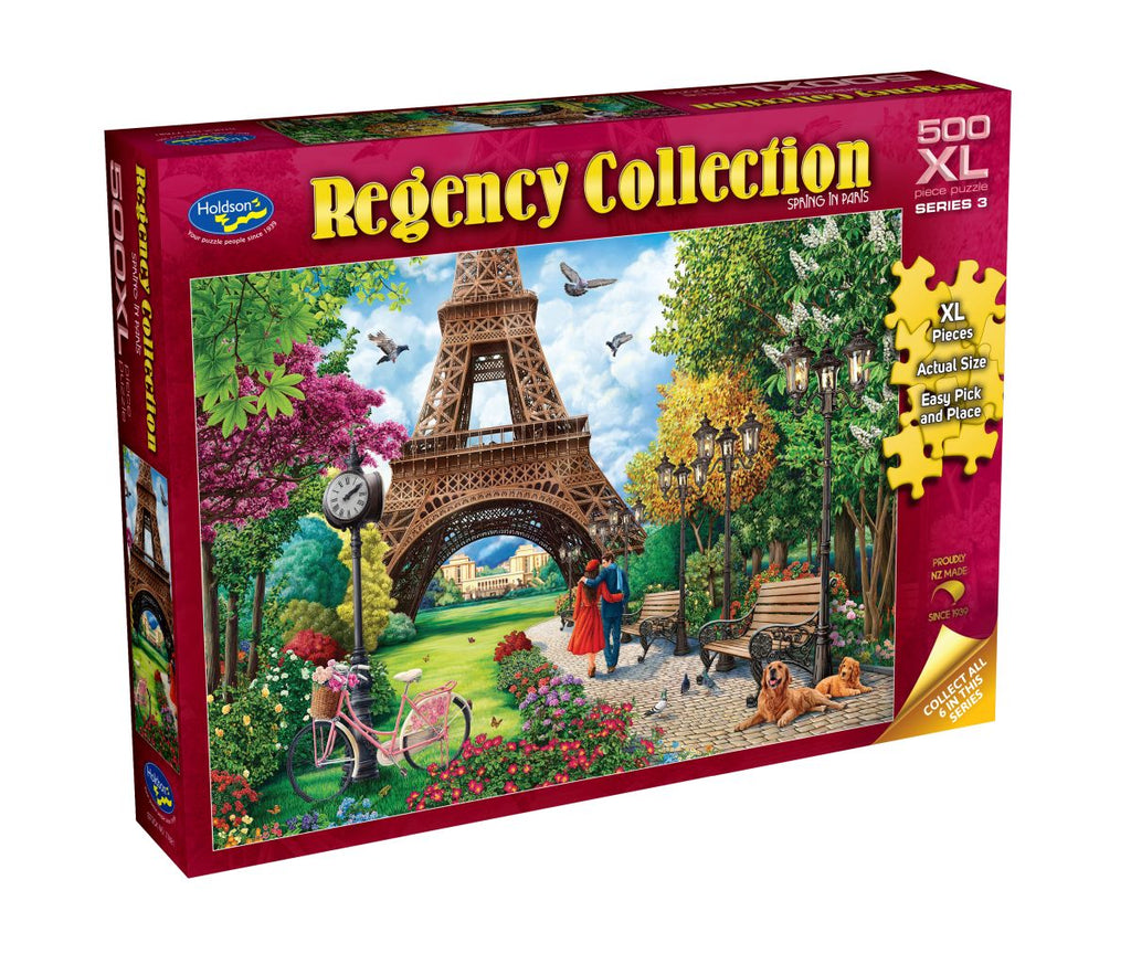 PREORDER Puzzle - Holdson - Regency Series 3 - Spring in Paris - 500pc XL