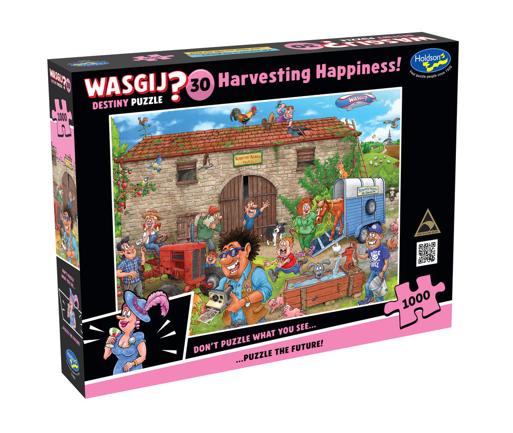 Puzzle - Holdson - Wasgij Destiny #30 - Harvesting Happiness 1000pcs