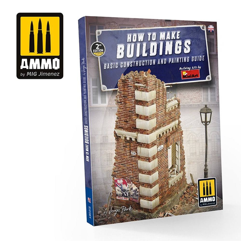 PREORDER Ammo by MIG - Book - How To Make Buildings ��������� Basic Construction And Painting