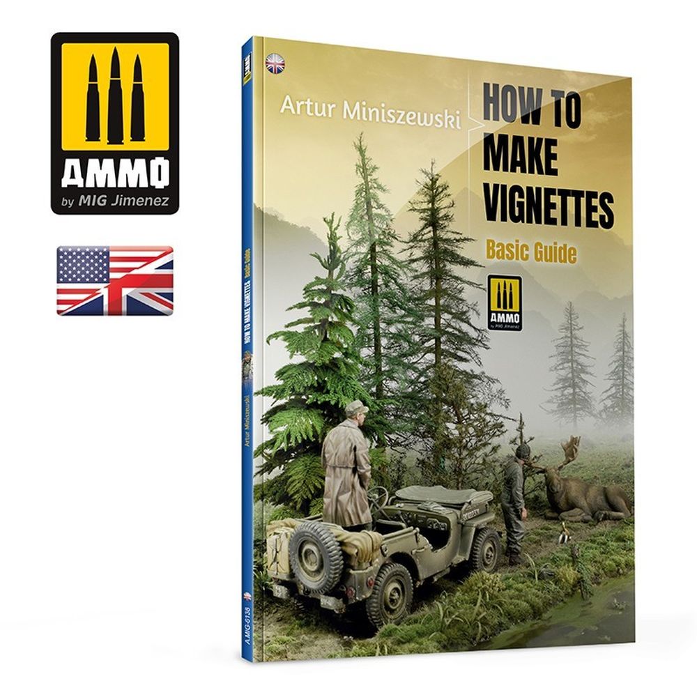 PREORDER Ammo by MIG - Book - How To Make Vignettes. Basic Guide