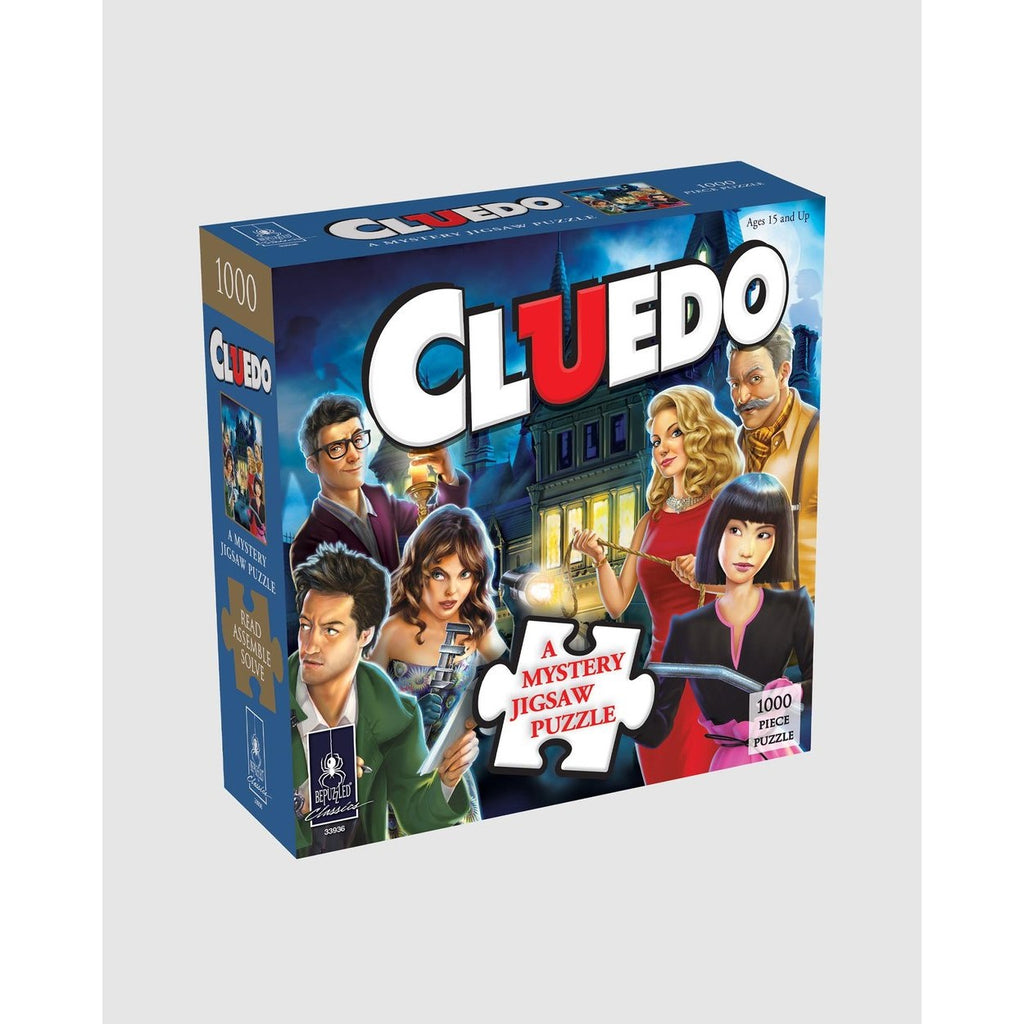 Mystery 1000pc Puzzle - Hasbro Cluedo