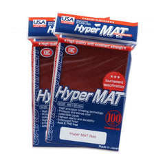 KMC: Sleeves  Hyper MAT: Red