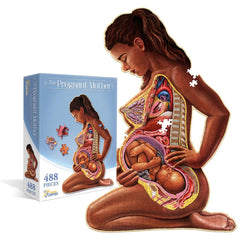 Dr. Livingstons Anatomy the Pregnant Mother Puzzle 488 pieces