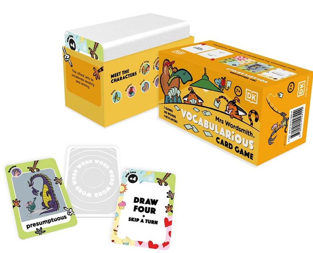 PREORDER Mrs Wordsmith Vocabularious Card Game. Ages 11 (Key Stage 2) (UK)