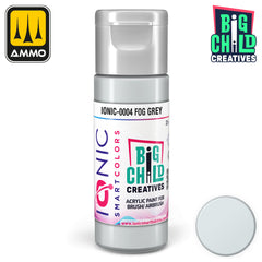 Ionic - Acrylic Paints - Fog Grey 20ml