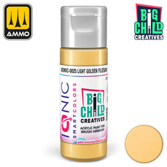 Ionic - Acrylic Paints - Light Golden Flesh 20ml