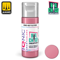 Ionic - Acrylic Paints - Old Red 20ml