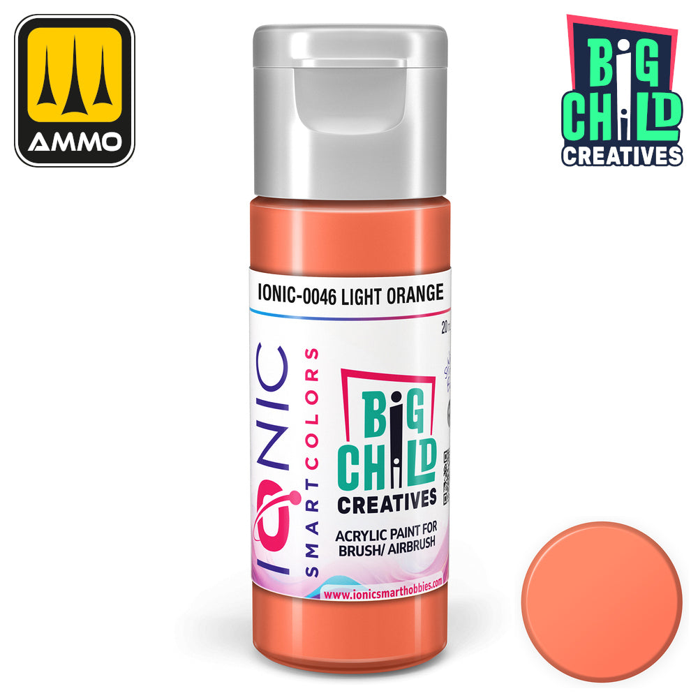 PREORDER Ionic - Acrylic Paints - Light Orange 20ml