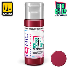 Ionic - Acrylic Paints - Blood Moon Red 20ml
