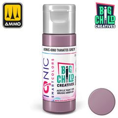 Ionic - Acrylic Paints - Thanatos Grey 20ml