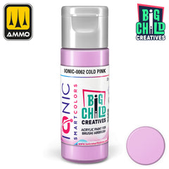Ionic - Acrylic Paints - Cold Pink 20ml
