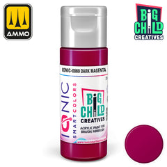 Ionic - Acrylic Paints - Dark Magenta 20ml