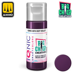 Ionic - Acrylic Paints - Deep Violet 20ml