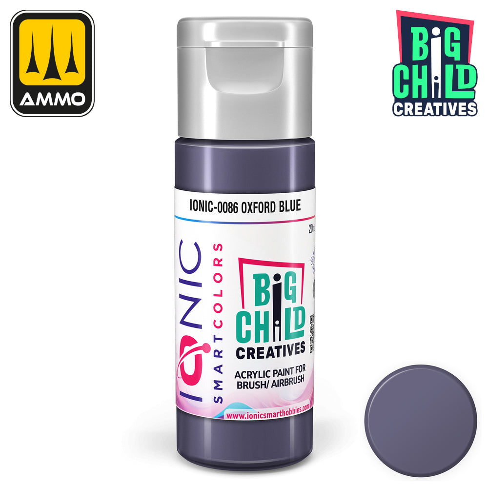 Ionic - Acrylic Paints - Oxford Blue 20ml
