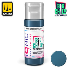 Ionic - Acrylic Paints - Shadow Grey 20ml