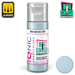 Ionic - Acrylic Paints - Wolf Grey 20ml
