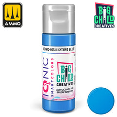 Ionic - Acrylic Paints - Lightning Blue 20ml