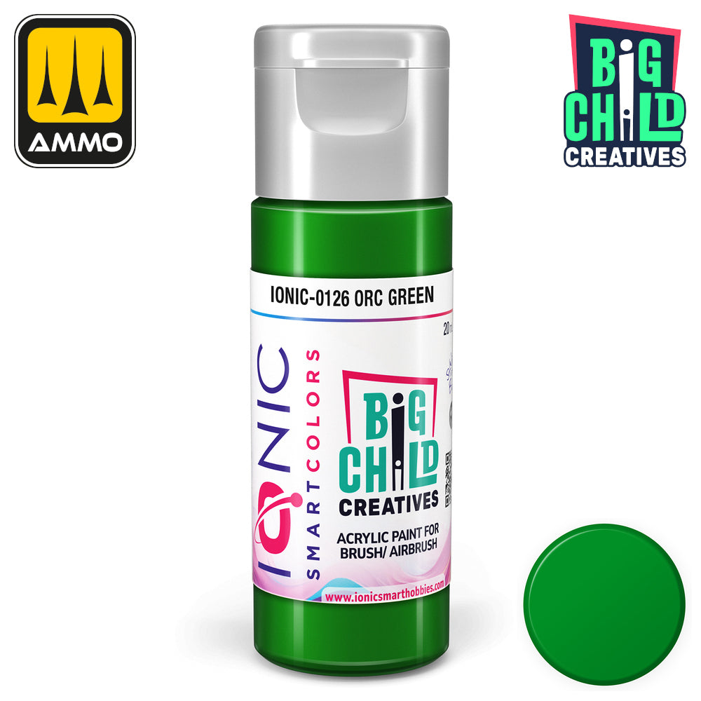 PREORDER Ionic - Acrylic Paints - Orc Green 20ml