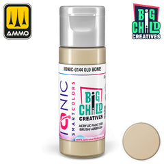 Ionic - Acrylic Paints - Old Bone 20ml