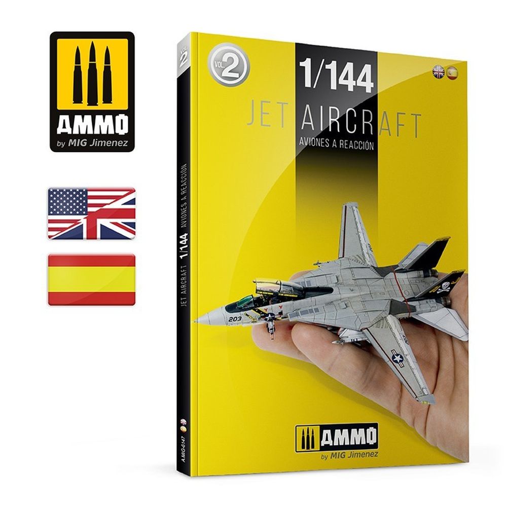 PREORDER Ammo by MIG - Book - Jet Aircraft 1/144
