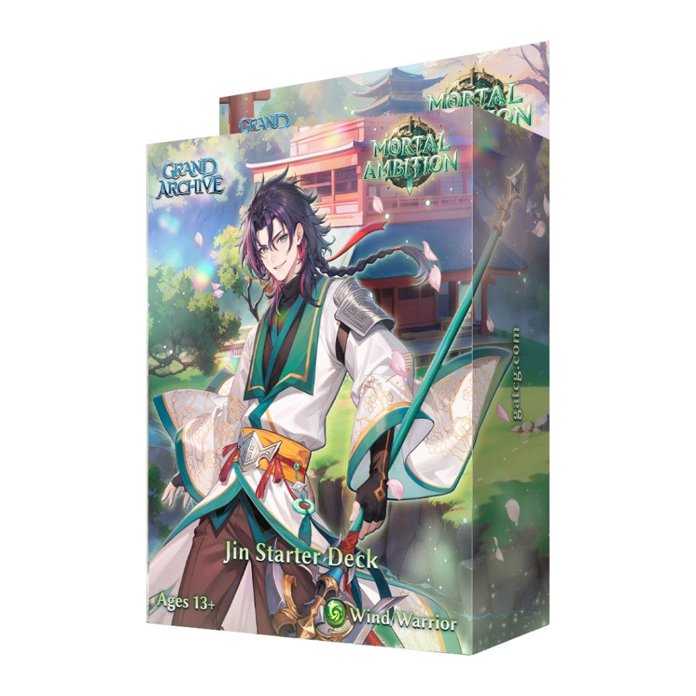 Grand Archive TCG: Mortal Ambition  Starter Deck Display  Jin