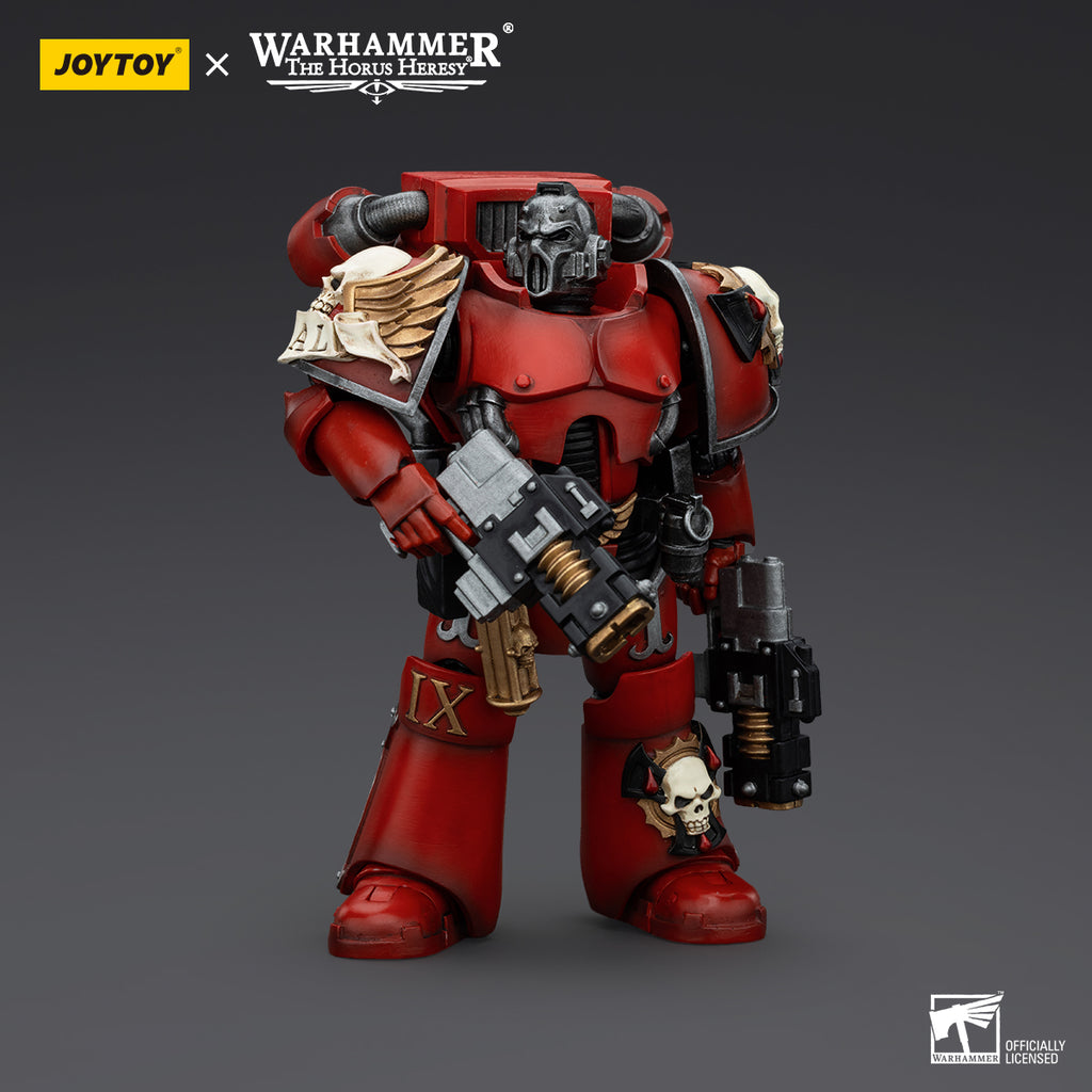 Warhammer Collectibles: 1/18 Scale Blood Angels Angels Tears Squad Erelim with Volkite Serpentas