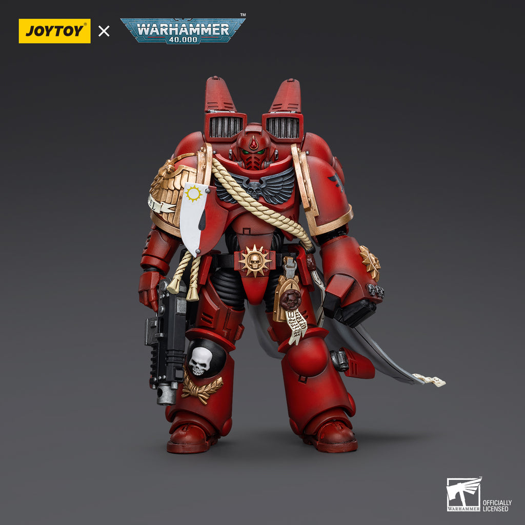 PREORDER Warhammer Collectibles: 1/18 Scale Blood Angels Captain With Jump Pack