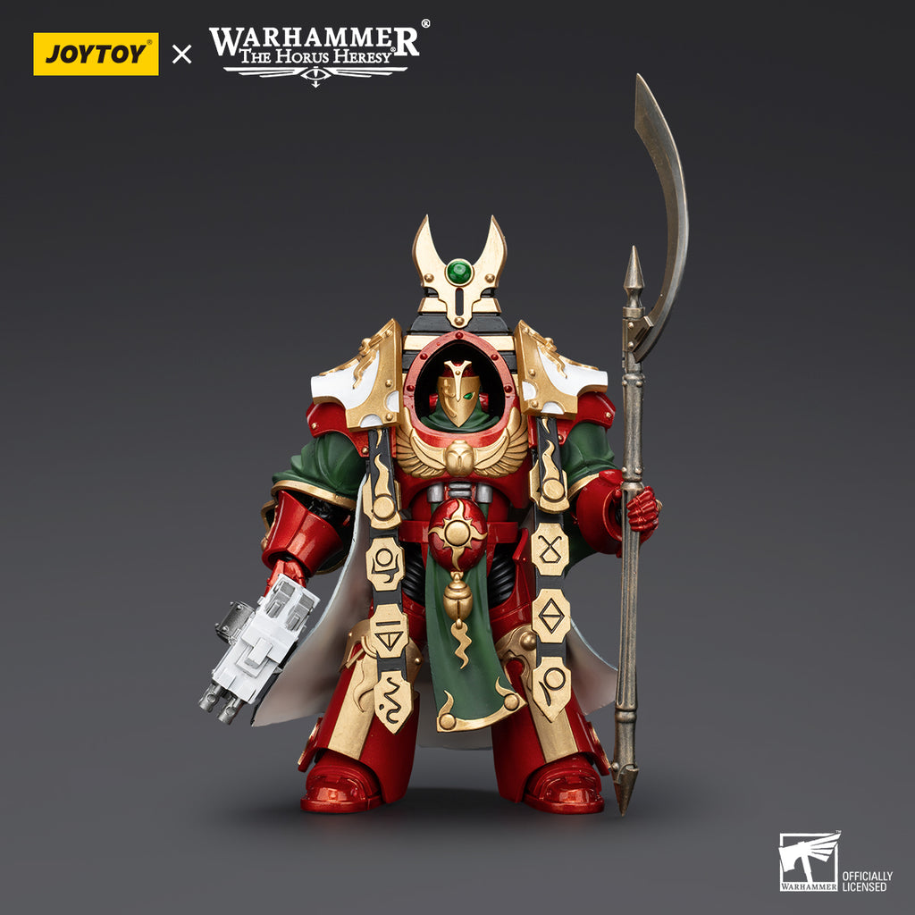 PREORDER Warhammer Collectibles: 1/18 Scale Thousand Sons Legion Praetor in Cataphractii Terminator Armour