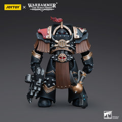 Warhammer Collectibles: 1/18 Scale Sons of Horus Justaerin Terminator Squad Justaerin w Power Axe