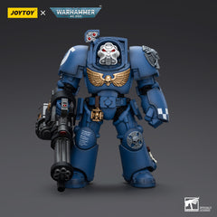 Warhammer Collectibles: 1/18 Scale Ultramarines Terminator Squad Terminator with Assault Cannon