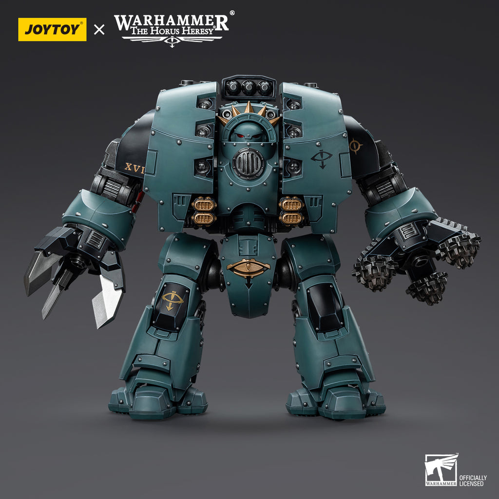 PREORDER Warhammer Collectibles: 1/18 Scale Sons of Horus Leviathan Dreadnought with Siege Drills